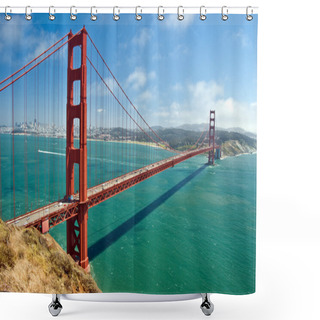 Personality  The Golden Bridge In San Francisco Shower Curtains