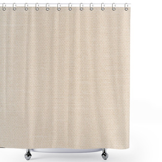Personality  Grey Background With Canvas Texture Imitation, Top View Shower Curtains