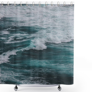 Personality  Wavy Shower Curtains