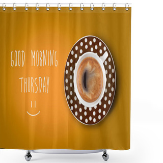Personality  Good Morning  Shower Curtains