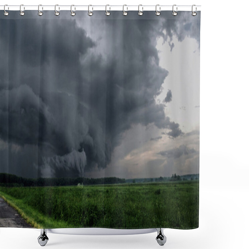 Personality  Storm clouds shower curtains