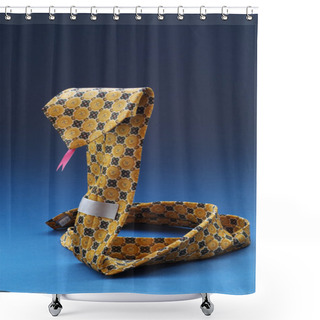 Personality  Corporate Snake Shower Curtains