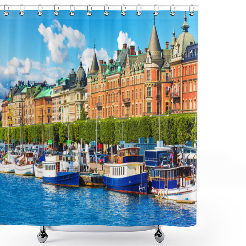 Personality  Old Town In Stockholm, Sweden Shower Curtains