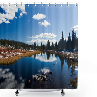 Personality  Yellowstone National Park: Beartooth Pass Shower Curtains