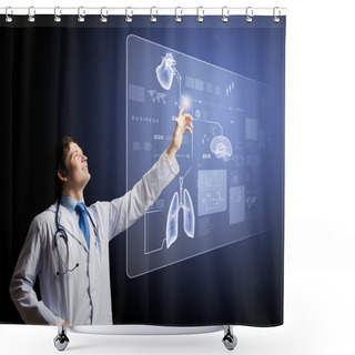 Personality  Innovations In Medicine Shower Curtains