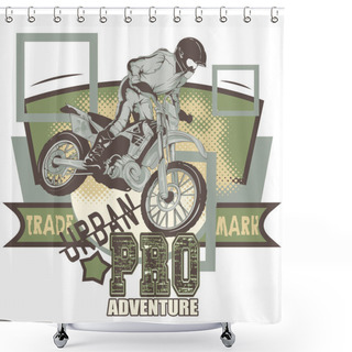 Personality  Urban Adventure Shower Curtains