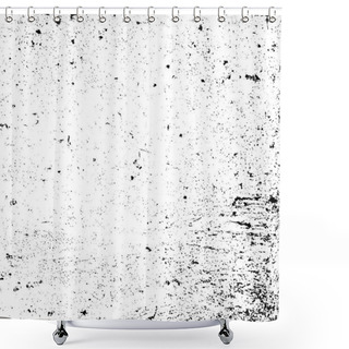 Personality  Grunge Grainy Texture Shower Curtains