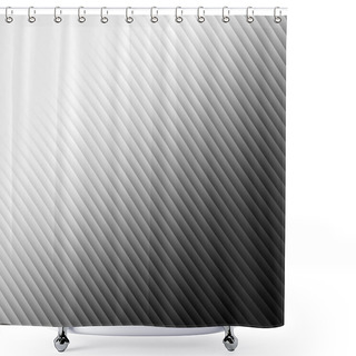 Personality  Wavy Shaded Stripes Background Shower Curtains