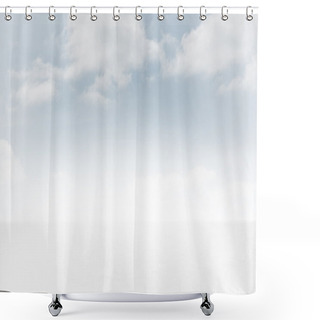 Personality  Cloudy Sky Background Shower Curtains