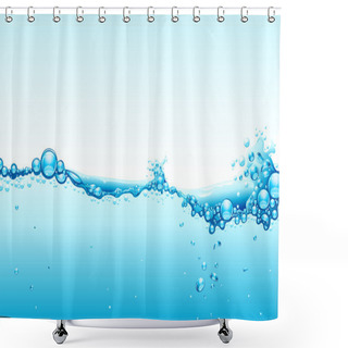 Personality  Water Splash Shower Curtains