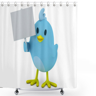 Personality  Little Bird Shower Curtains