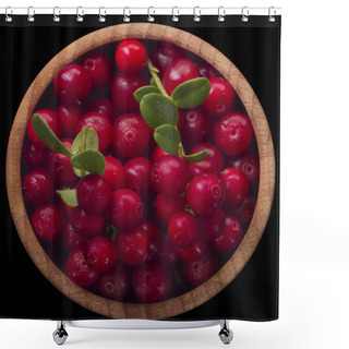 Personality  Ripe Bearberry Close Up  Shower Curtains