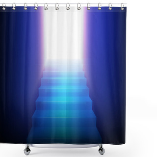 Personality  Stairway To Heaven In The Light Shower Curtains