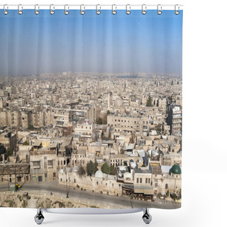 Personality  View Of Aleppo City In Syria Shower Curtains