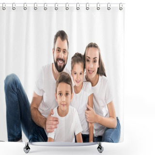 Personality  Family Shower Curtains