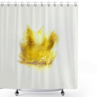 Personality  A Colored Explosion Of Powder Shower Curtains