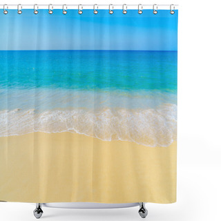 Personality  Beautiful Beach And Sea Shower Curtains