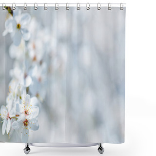 Personality  Spring Tree Shower Curtains