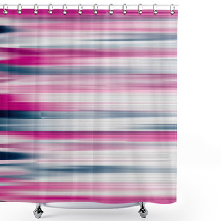 Personality  Oil Painting On Canvas Imitation Hand Drawn Background. Bright Abstract Blue And Purple Horizontal Brush Stripes On White Background Design  Shower Curtains
