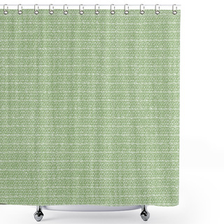 Personality  Pale Green Fabric Texture Shower Curtains