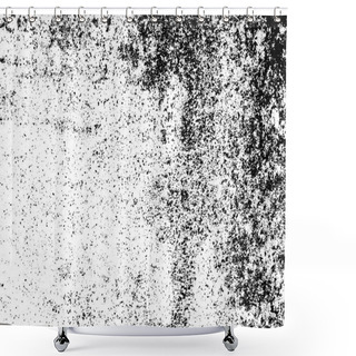 Personality  Subtle Grain Texture Overlay. Vector Background Shower Curtains