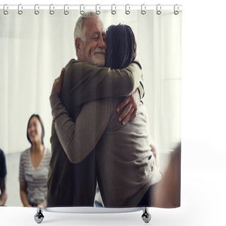 Personality  People At The Meeting In Office Shower Curtains