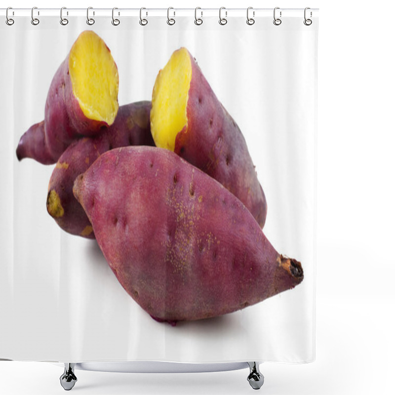 Personality  Sweet Potatoes. Shower Curtains
