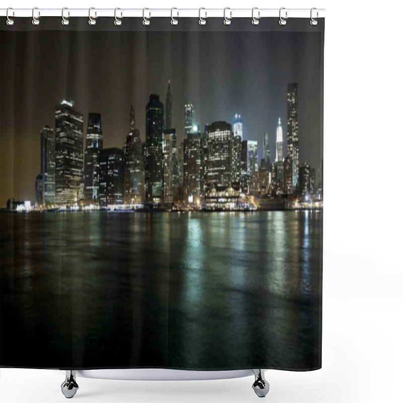 Personality  The New York City Downtown W The Freedom Tower Shower Curtains