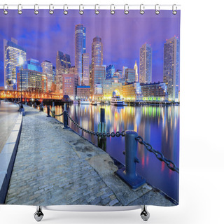Personality  Boston Harbor Shower Curtains