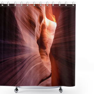 Personality  Beautiful Antelope Canyon,Navajo Land East Of Page, USA Shower Curtains