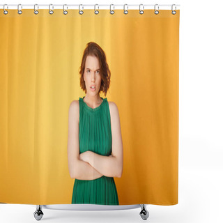 Personality  Angry Shower Curtains