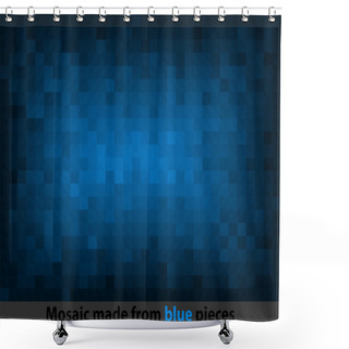 Personality  Abstract Text Pattern Shower Curtains