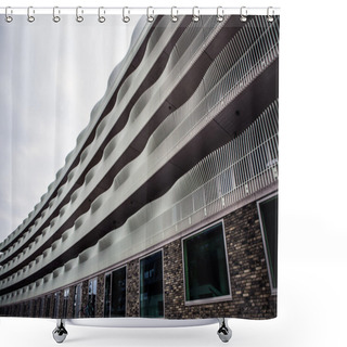 Personality  Modern European Architecture In Amsterdam Shower Curtains
