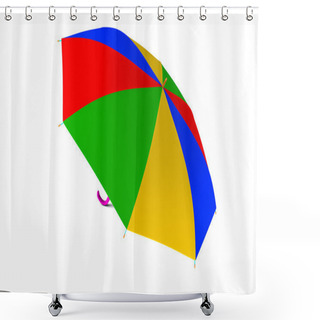 Personality  Umbrella Shower Curtains