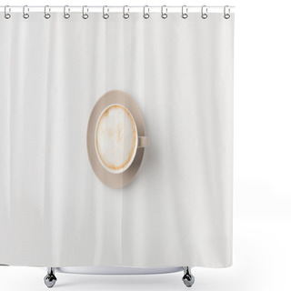 Personality  Latte Shower Curtains
