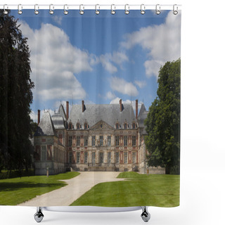 Personality  Castle Of Courson, Essonne, Ile De France, France Shower Curtains