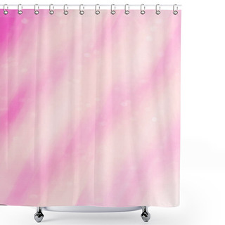 Personality  Abstract Blurred Beautiful Pink Bokeh. Colorful Radial Glowing Background. Shower Curtains