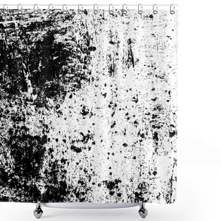 Personality  Distress Overlay Texture Shower Curtains