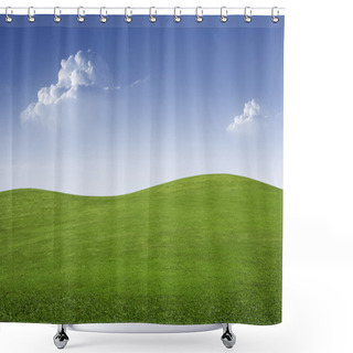 Personality  Hill Shower Curtains