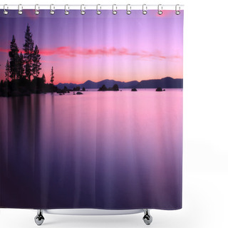 Personality  Lake Tahoe Shower Curtains
