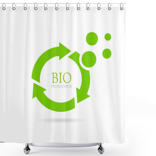 Personality  Biodegradable Abstract Vector Icon Shower Curtains