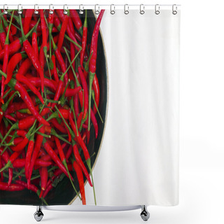 Personality  Chilli Pepper Shower Curtains