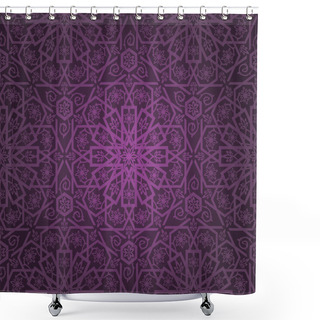 Personality  Decorative Seamless Pattern Shower Curtains