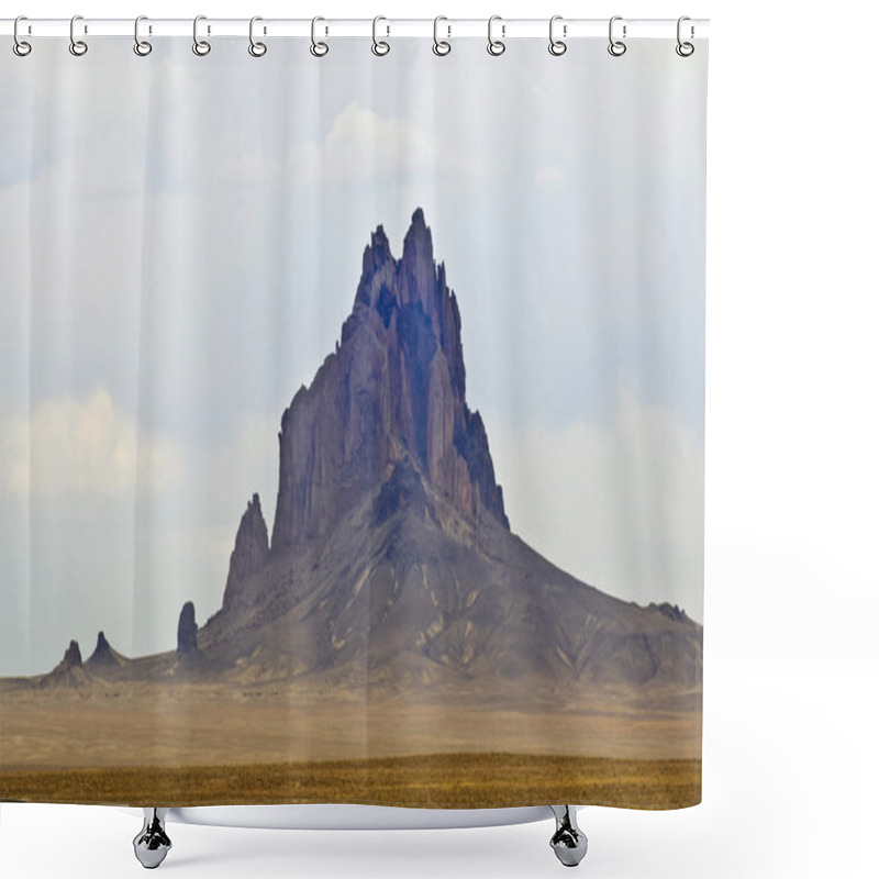 Personality  Shiprock, New Mexico, On The Navajo Reservation Shower Curtains