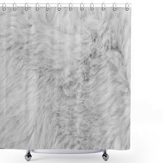 Personality  Textured Synthetical Fur Background Shower Curtains