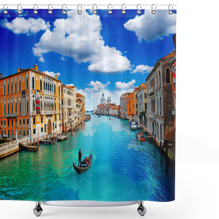 Personality  Venice Italy Shower Curtains