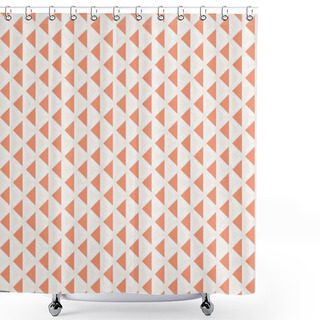 Personality  Abstract Creative Background With Repeated Shapes Shower Curtains