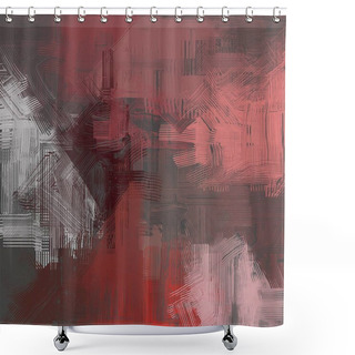 Personality  Grunge Background With Space For Text Or Image Shower Curtains