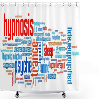 Personality  Hypnosis Shower Curtains