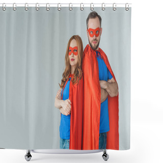 Personality  Super Couple Shower Curtains